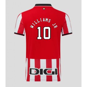 Athletic Bilbao Nico Williams #10 Jalkapallovaatteet Kotipaita 2025-26 Lyhythihainen
